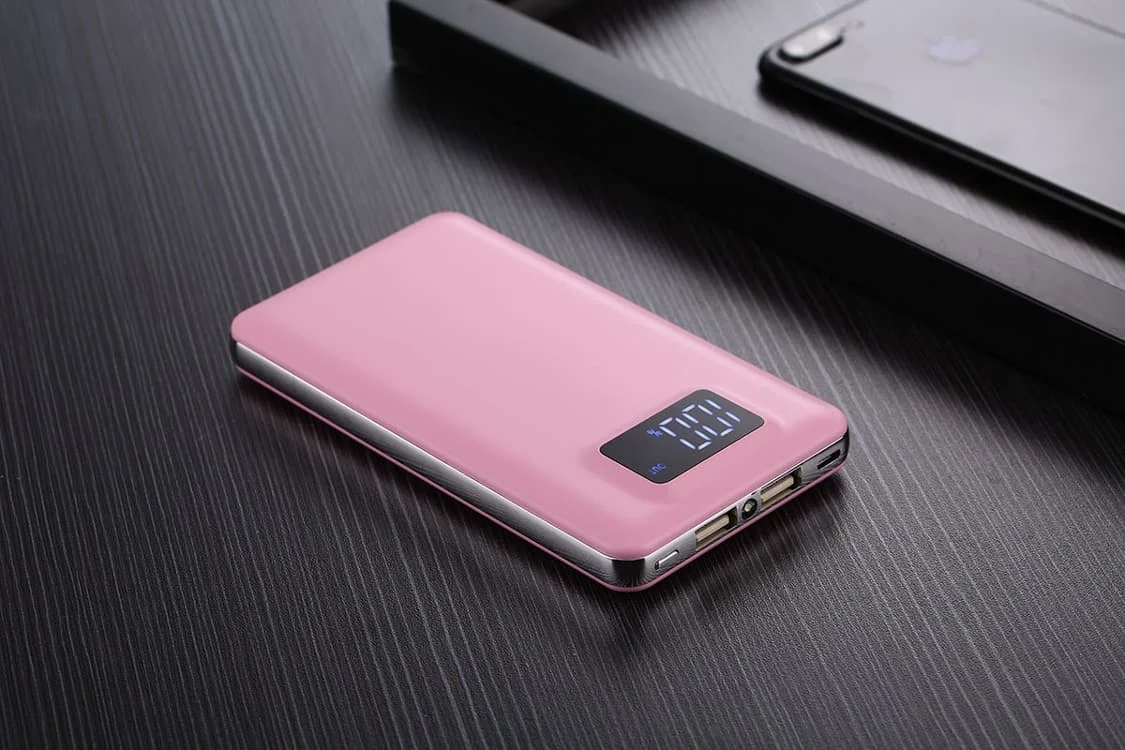 The LCD display power bank customization factory